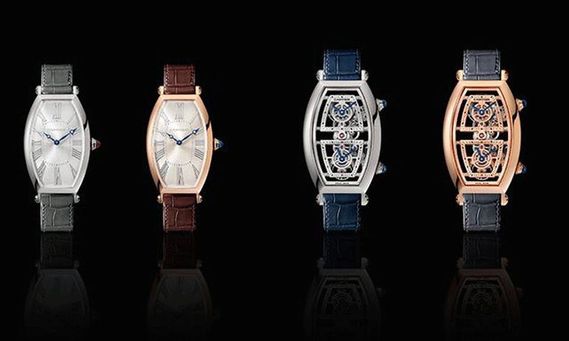 The new watches in the Cartier Privé collection.
