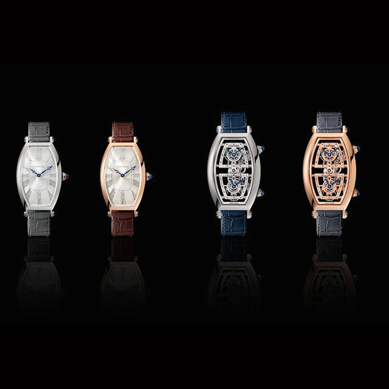 The new watches in the Cartier Privé collection.