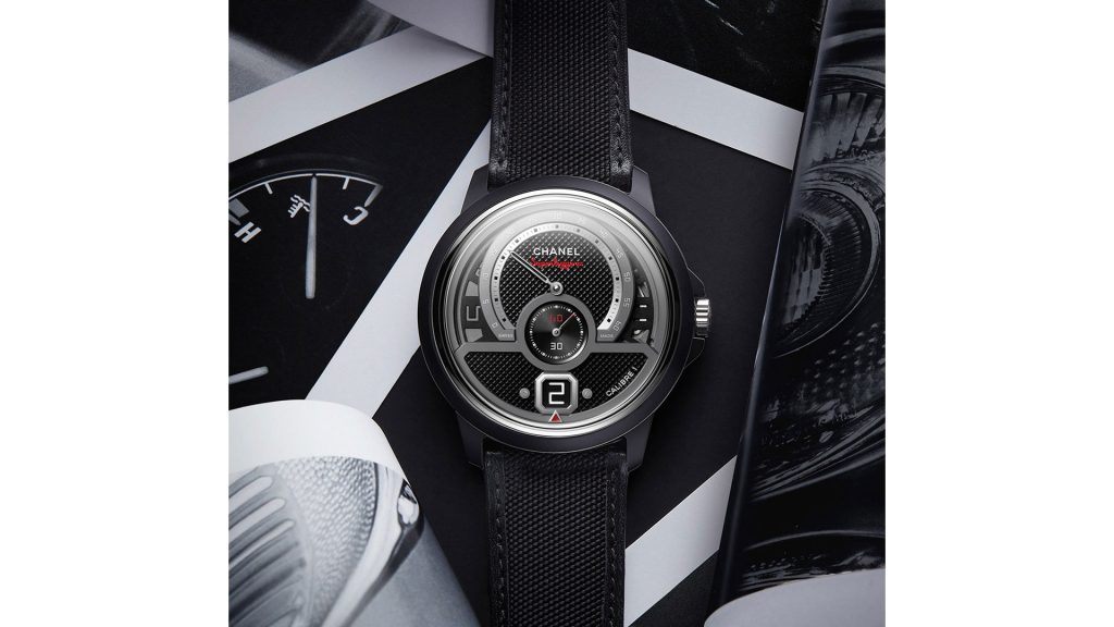 Black Chanel Watch Monsieur Superleggera Edition